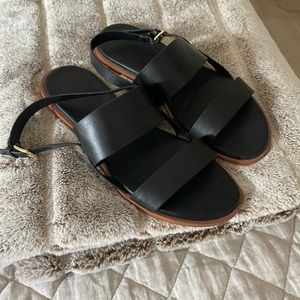 Cole Haan Black Sandals
